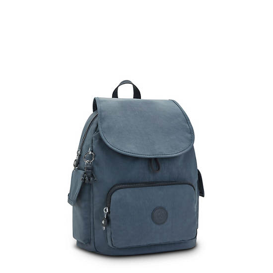 Kipling City Pack Small Hátizsák Sötétkék Szürke | HU 1507NW